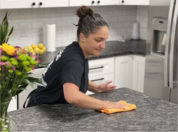 We’ll set up a time to clean